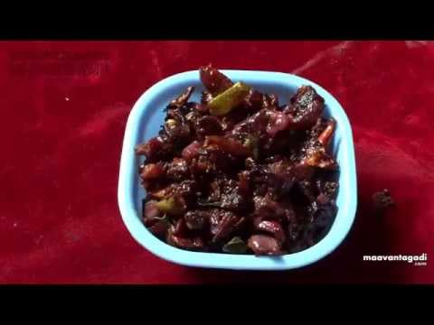 Maa Vantagadi Telugu Recipes Episode Cabbage Fry Preparation-11-08-2015