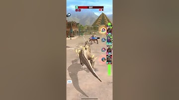 My Rexy vs the old unique smilonemys raid (Jurassic World alive)