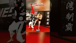 MMA Fighter Teaches a Painful Lesson 👊🔥 #shorts