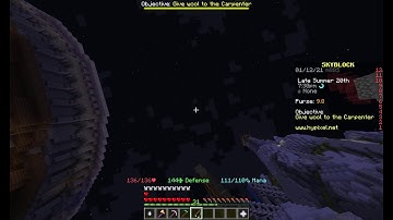 Hypixel Skyblock| Grappling hook tutorial