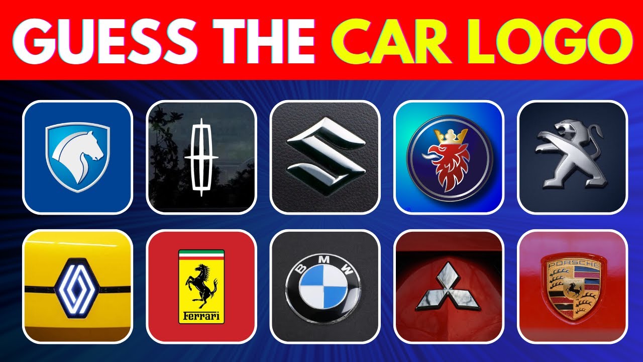 🚗 Guess the Car Logo Challenge! Can You Identify These Famous Brands? 🔍