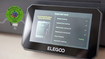 Out of the box first setup of the Elegoo Centauri Carbon (2025)