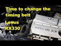 2006 Lexus Timing Belt replacement  on the 3.3L VVT motor