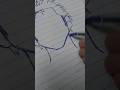 Quick sketch of zoro from one piece #shorts #onepiece.