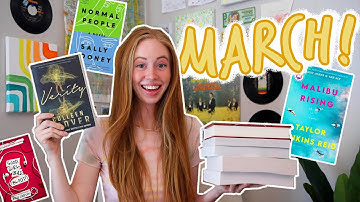 EVERY BOOK I Read in MARCH 📚 reading wrap up