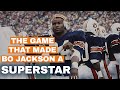 Bo jackson hits superstardom in the 1983 iron bowl