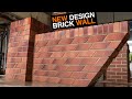 Building a crazy brick wall
