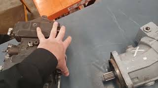 Rexroth Servo controlled hydrostatic motor Function