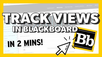 Track Views in Blackboard...Add and Run Statistics Tracking [2020]