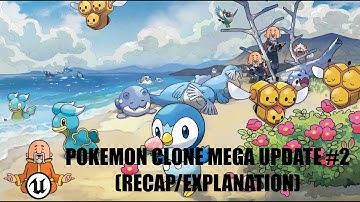 Encounter BP - Mega Update #2 - #24 Pokémon Clone Unreal Engine 5.1 Tutorial
