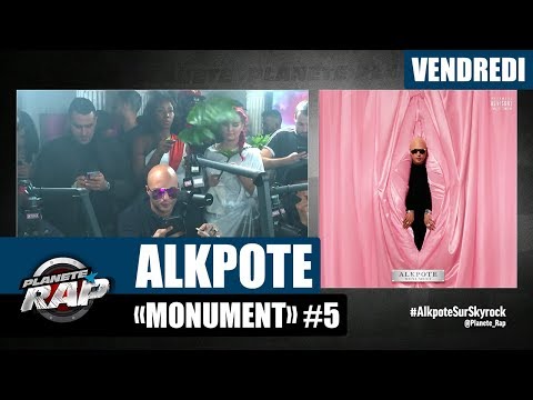 Youtube: Planète Rap – Alkpote « Monument » #Vendredi