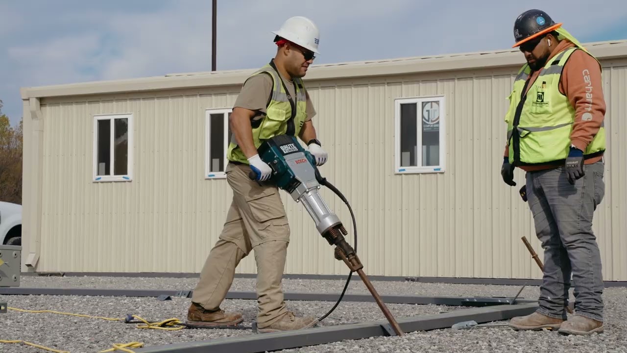 🏗️ Explore Our Latest Project: EBS - Expeditionary Building Systems! 🎥