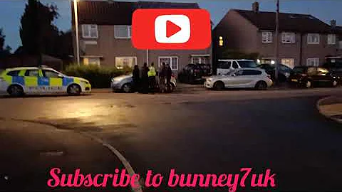 this is a night walking video in Lewsey farm Luton UK