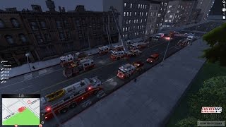 EmergeNYC-- FDNY, NYPD, EMS All respond to a 10-75 fire in Antique shop!