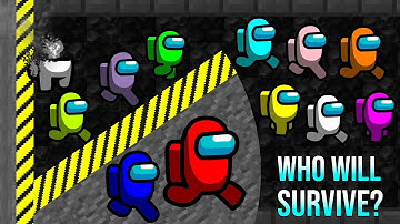 Shutter Crush x Among Us - Survival Crewmate Race in Algodoo