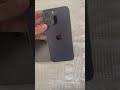 Black vs Purple iphone 14 Pro Max #iphone14