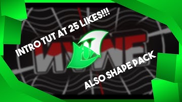 Cool red intro template (25 likes for intro tut) (100% PZP)