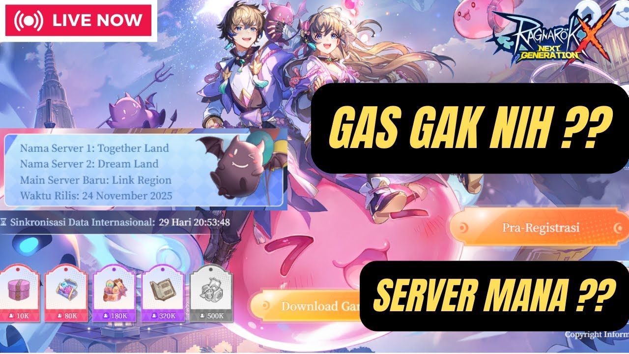 (🔴LIVE) ROX(SEA) - DAY 4 DREAM LAND SUDAH KAH WANGI DIVINITY ...