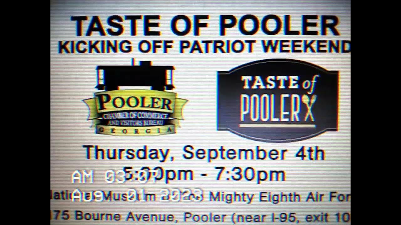 TASTE OF POOLER IN POOLER GA YouTube