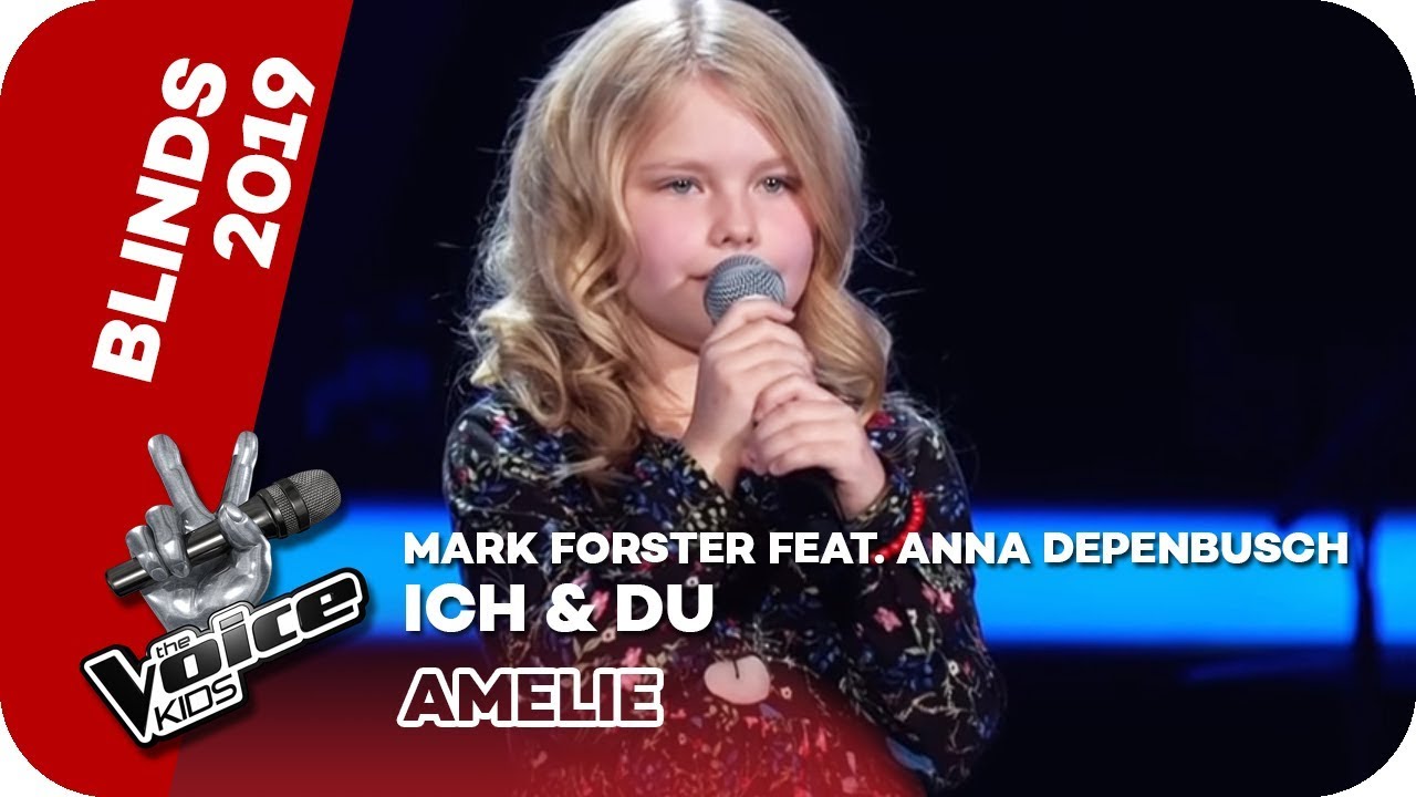 Mark Forster feat Anna Depenbusch   Ich  Du  Blind Auditions  The Voice Kids 2019  SAT1