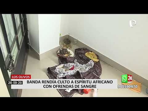 Detienen a bandas criminales que rendían culto a la santería para cometer asaltos