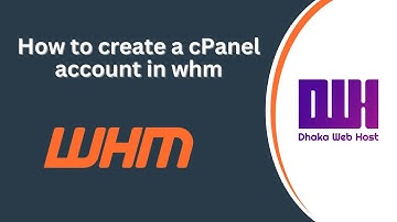 How to Create a cPanel Account from your Reseller Panel