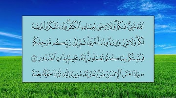 سورة الزمر (الآية 1 ~ الآية 9) - عبدالله بن عواد الجهني