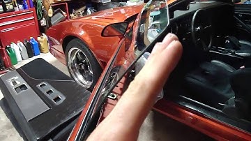 82-92 third gen camaro firebird side window adjustment how to