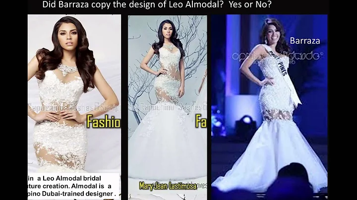 Miss Universe 2014: Colombian designer Barraza's d...