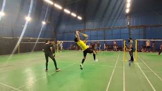 Final match #NSL #badmintontournament 