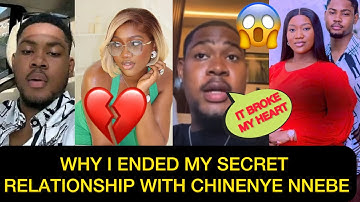 TENSION 🔥 WHY I ENDED MY RELATIONSHIP WITH CHINENYE NNEBE CLINTON JOSHUA REVEALS IN NEW VIDEO 