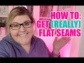 Super Flat Seams for Quilting &amp; Sewing - AKA Twisting your seams