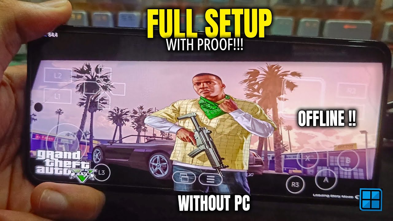 How to Install & Play GTA 5 on Android | Winlator 10.1 (2025 Guide!)