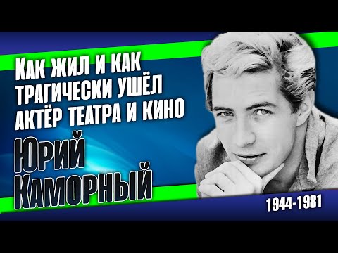 Тайна смерти актёра Юрия Каморного: за что убили 37-летнего актера.