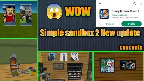 New update is Here with simple sandbox 2