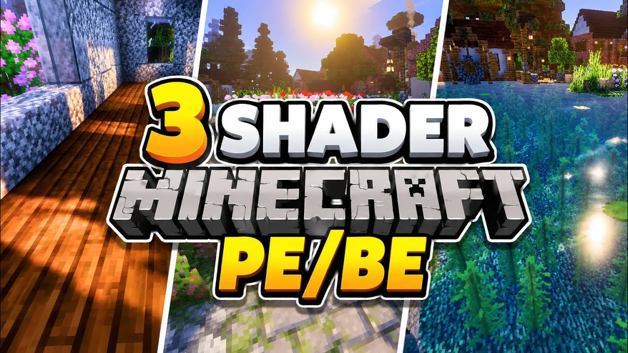 TOP 3 SHADER MINECRAFT VIBRANT VISUAL TERBAIK PE/BEDROCK - YouTube