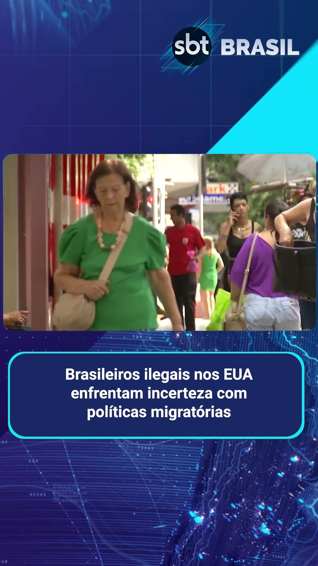 Brasileiros vivendo ilegalmente nos EUA sentem efeitos de governo de Trump | SBT Brasil (08/02/25)
