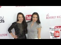 Vanessa merrell and veronica merrell at the 6th annual streamy awards hosted by king bach and live s