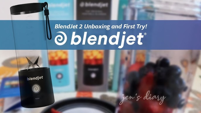 BlendJet One Portable Blender The Original Blender w/ USB & Adabter Yellow