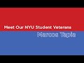 Meet our nyu student veterans  marcos