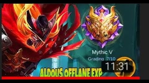 ALDOUS EARLY TRUE DAMAGE PENETRATION BUILD🔥 | ALDOUS BEST BUILD 2022