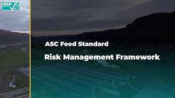 ASC Feed Standard: Risk Management Framework