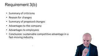 Strategic Business Leader - March 2020 Exam Techthere 4U - Question 3 - ACCA Paper SBL