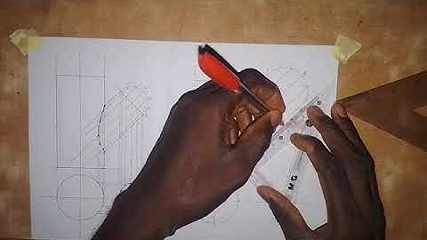 INTERSECTION OF SOLIDS FOR BEGINNERS 4: TWO EQUAL CYLINDRICAL PIPES ONE VERTICAL AND ONE INCLINED 