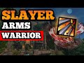 State of slayer arms warrior  war within alpha