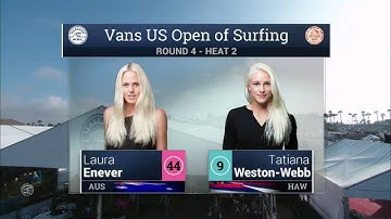 2016 Vans US Open of Surfing: Round Four, Heat 2