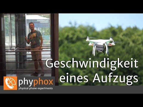 Smartphone-Experiment: Geschwindigkeit eines Aufzugs (de)