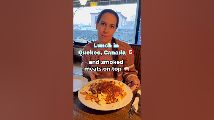 What to eat in Quebec, Canada 🇨🇦 #goodeats