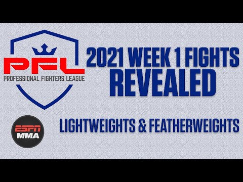 PFL reveals Lightweight & Featherweight matchups for April 23rd card | ESPN MMA