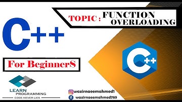 function overloading  Max and Min of c++ urdu/hindi || Tutorial 17